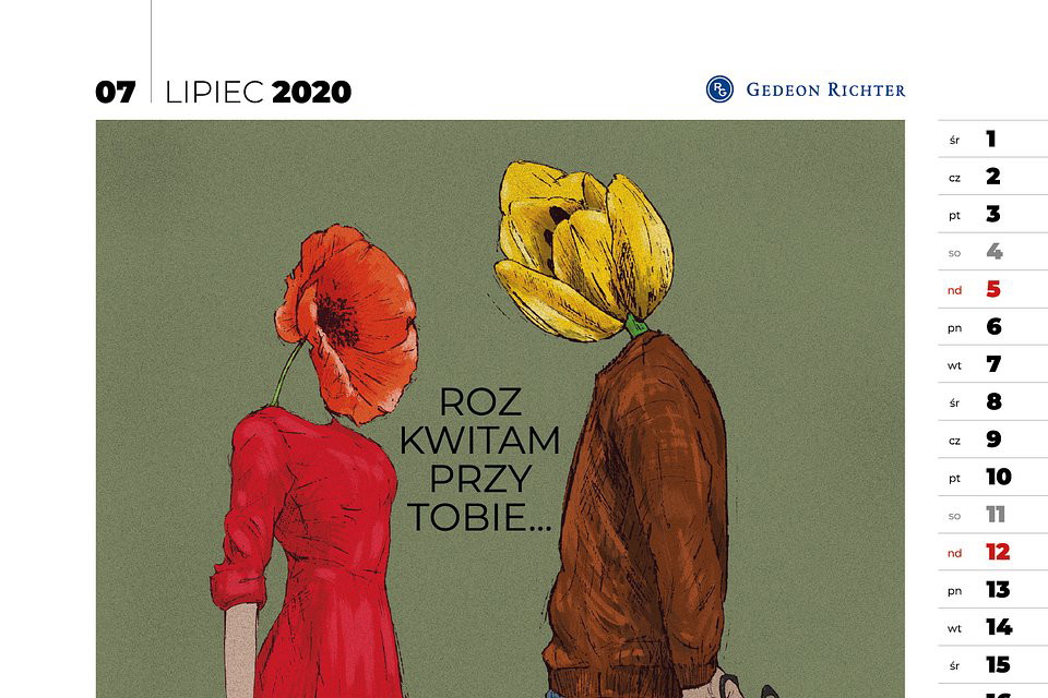 Kalendarz Artystyczny "Kobiety w męskich oczach"