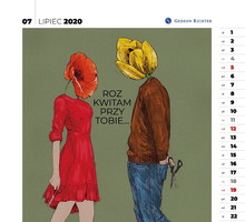 Kalendarz Artystyczny "Kobiety w męskich oczach"