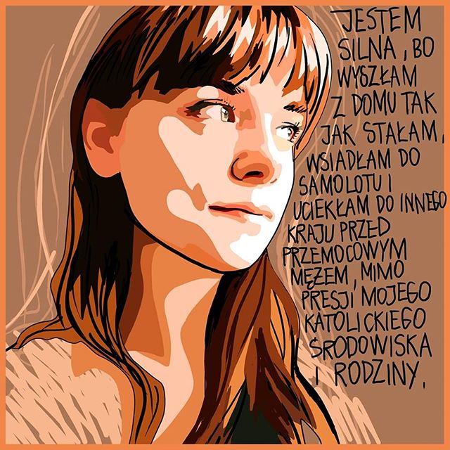 Ilustracje Marty Frej o przemocy domowej