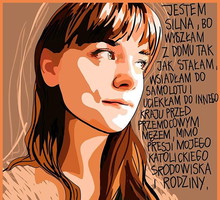 Ilustracje Marty Frej o przemocy domowej