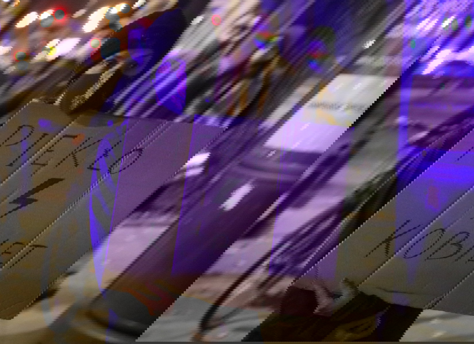 Ogólnopolski Strajk Kobiet przed Trybuna?em Konstytucyjnym