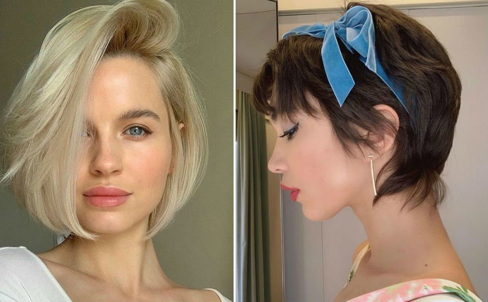 krótkie fryzury
