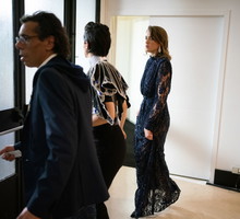 Adèle Haenel wychodzi z sali po nagrodzeniu Polańskiego