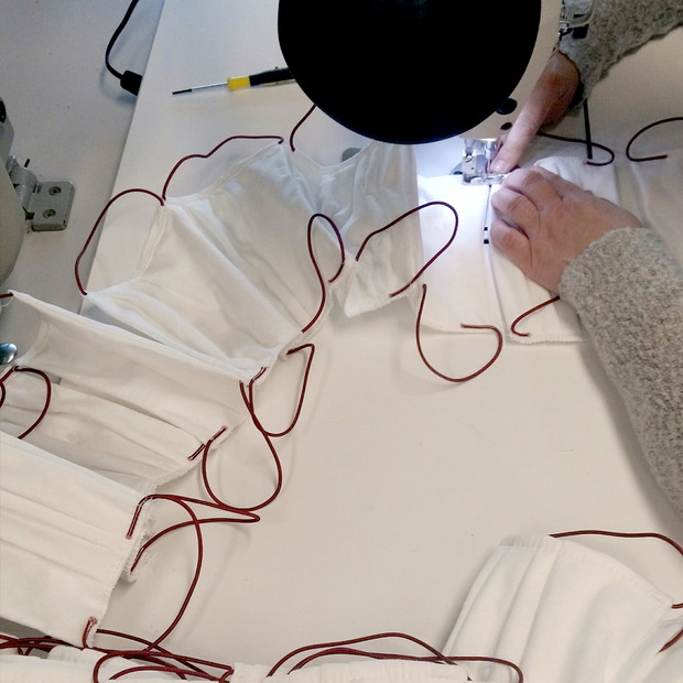 WITTCHEN szyje maseczki dla szpitali