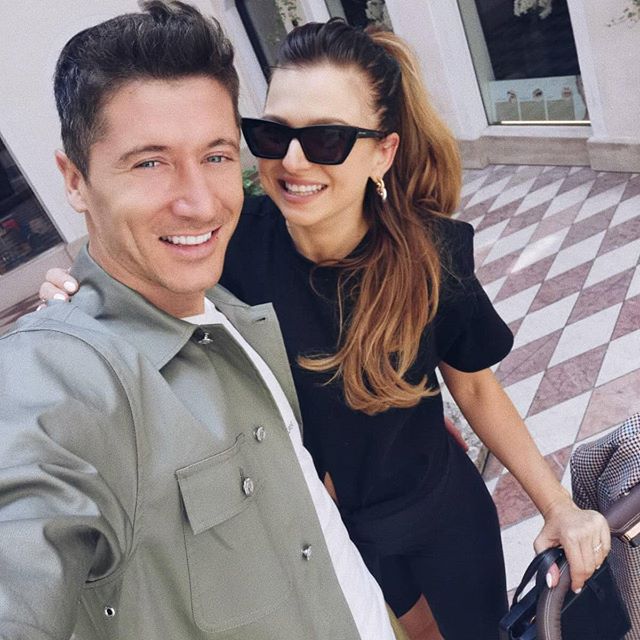 Anna i Robert Lewandowscy
