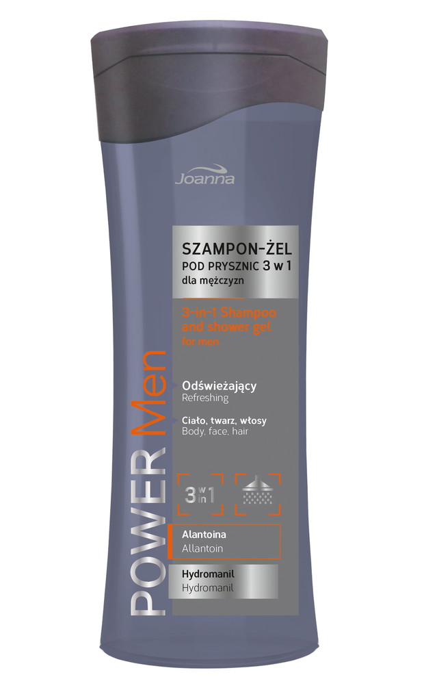 Joanna, szampon i żel pod prysznic 3 w 1