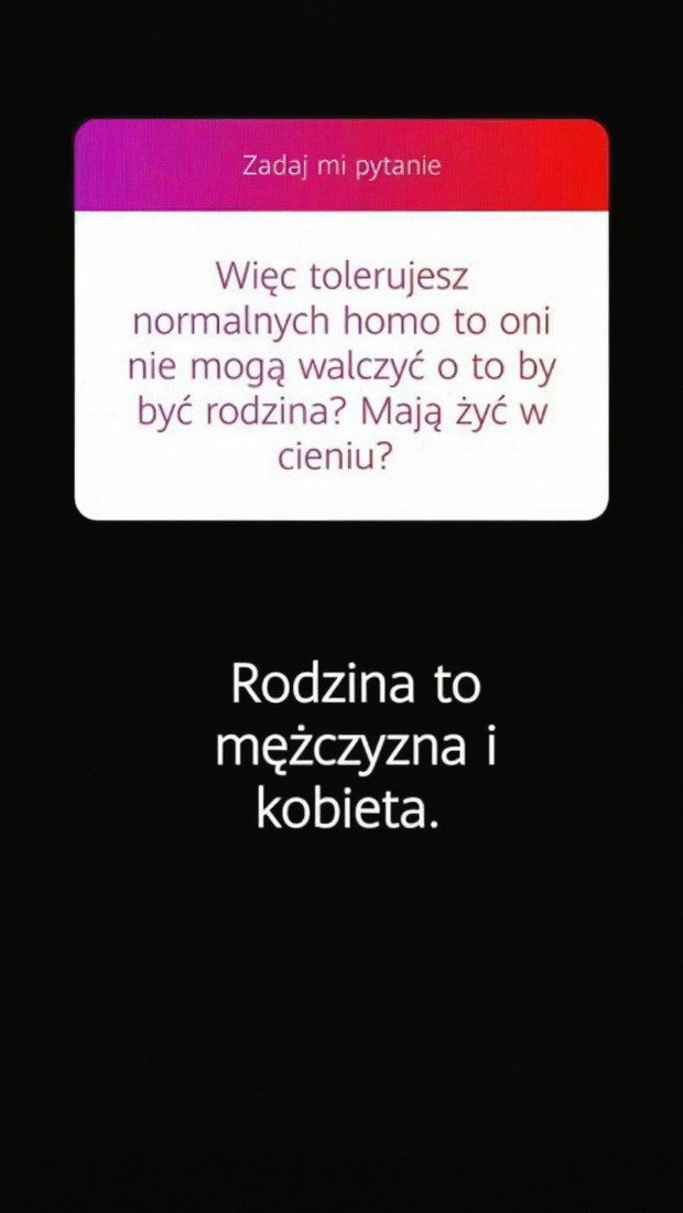 screen ze stories Pauliny Radzikowskiej