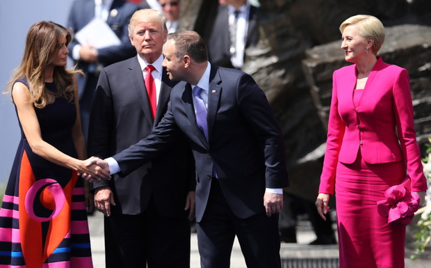 Donald i Melania Trump, Andrzej i Agata Duda