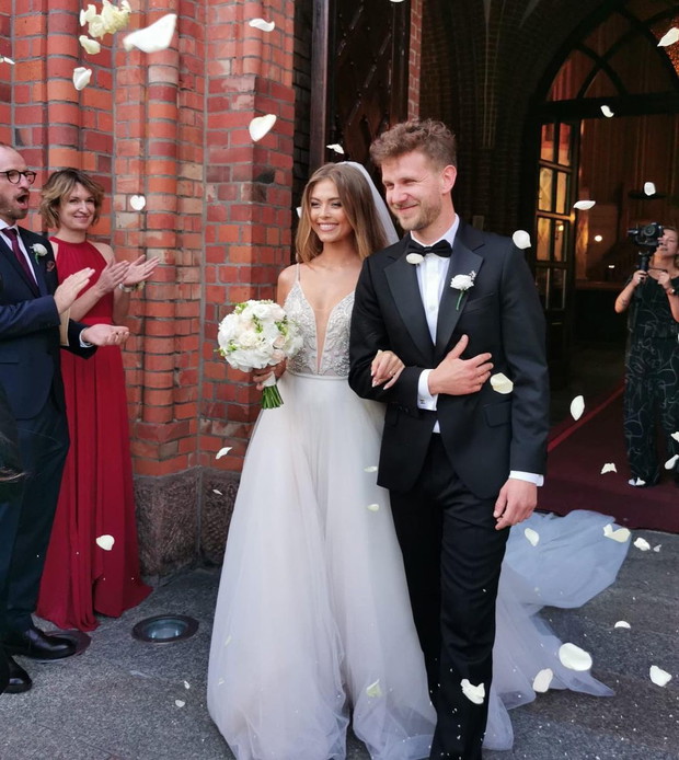 Ślub Joanny Opozdy i Antka Królikowskiego