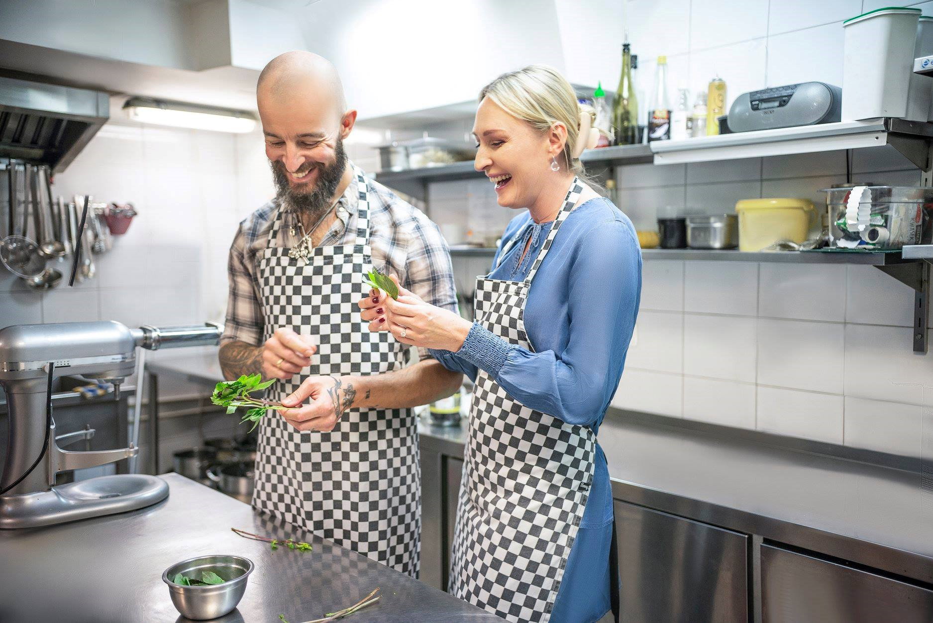 Anita Lipnicka i Mark Gray gotują dla restauracji Signature