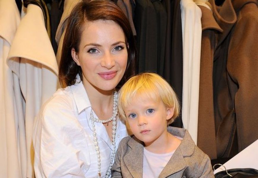 Anna Dereszowska z córką Lenką