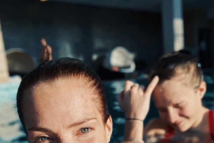 Anna Dereszowska z córką Leną