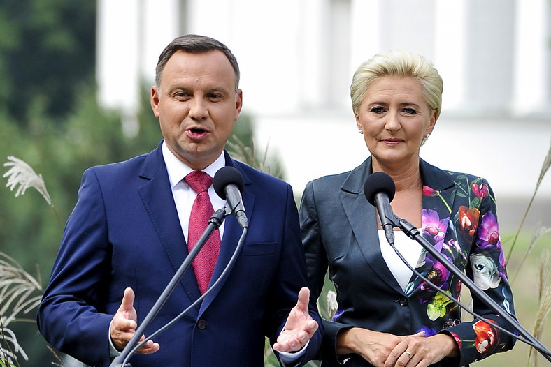 Agata i Andrzej Dudowie