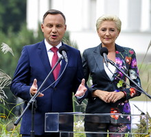 Agata i Andrzej Dudowie
