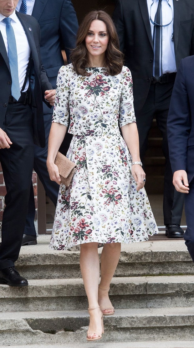 Kate Middleton w komplecie Erdem