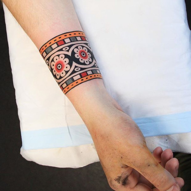 Tatuaż bransoletka