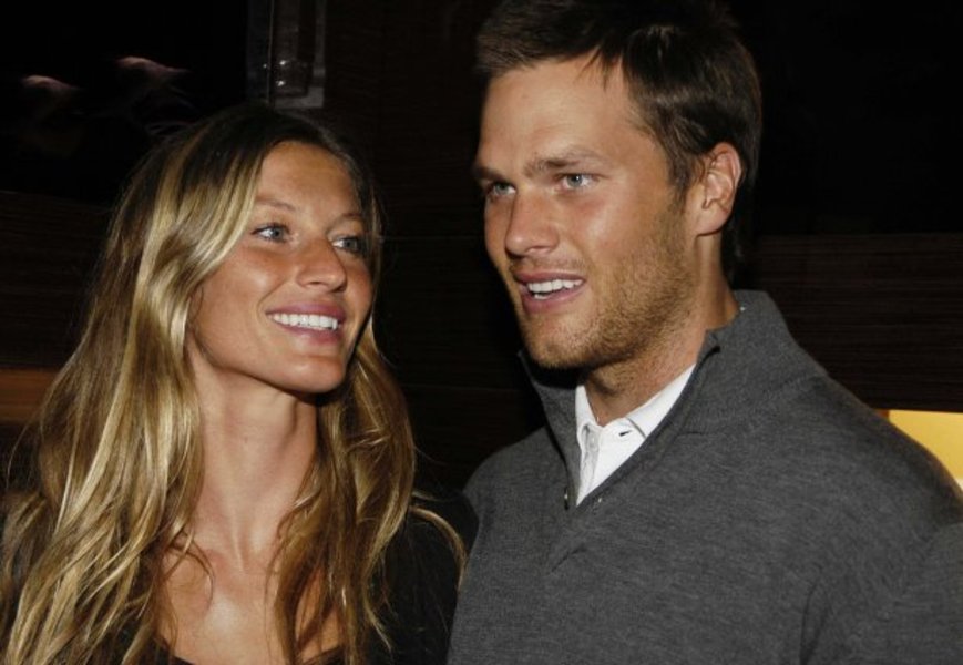 GISELE BÜNDCHEN I TOM BRADY Już po burzy...