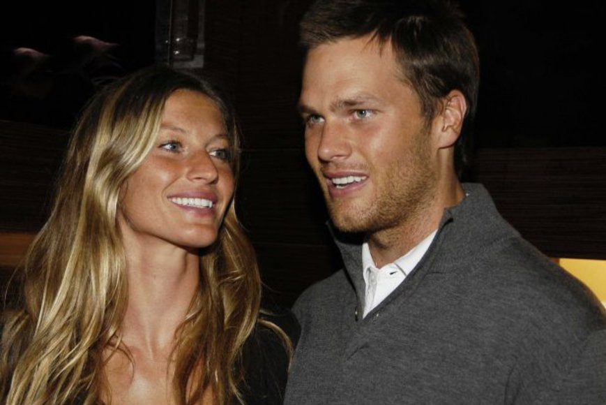 GISELE BÜNDCHEN I TOM BRADY Już po burzy...