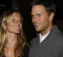 GISELE BÜNDCHEN I TOM BRADY Już po burzy...