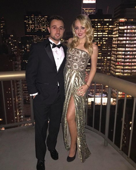 Tiffany Trump z chłopakiem