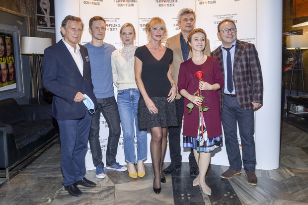 Gabriela Muskała i Zbigniew Zamachowski grają w jednym teatrze