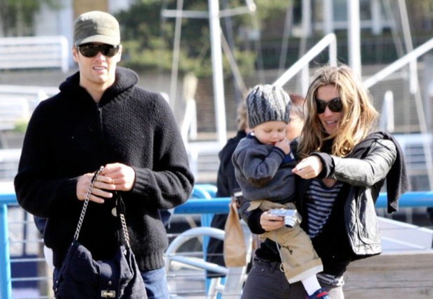 GISELE BÜNDCHEN I TOM BRADY Już po burzy...