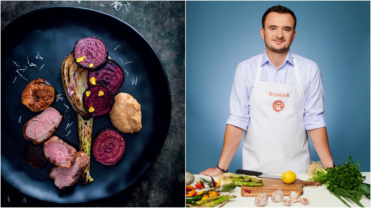 Kaczka sous vide według Grzegorza Zawieruchy