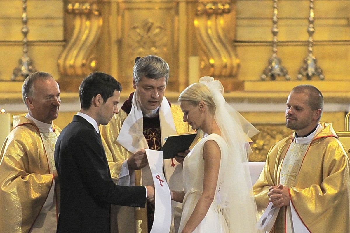 Ślub Małgorzaty Kożuchowskiej i Bartka Wróblewskiego