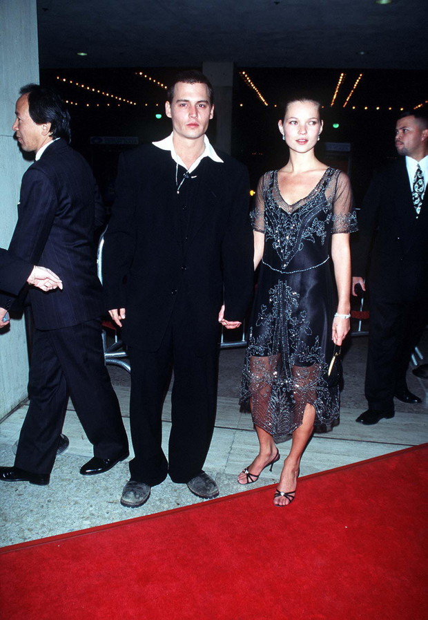 Kate Moss i Johnny Depp