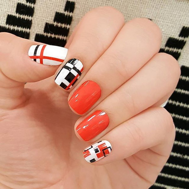 Paznokcie geometryczne