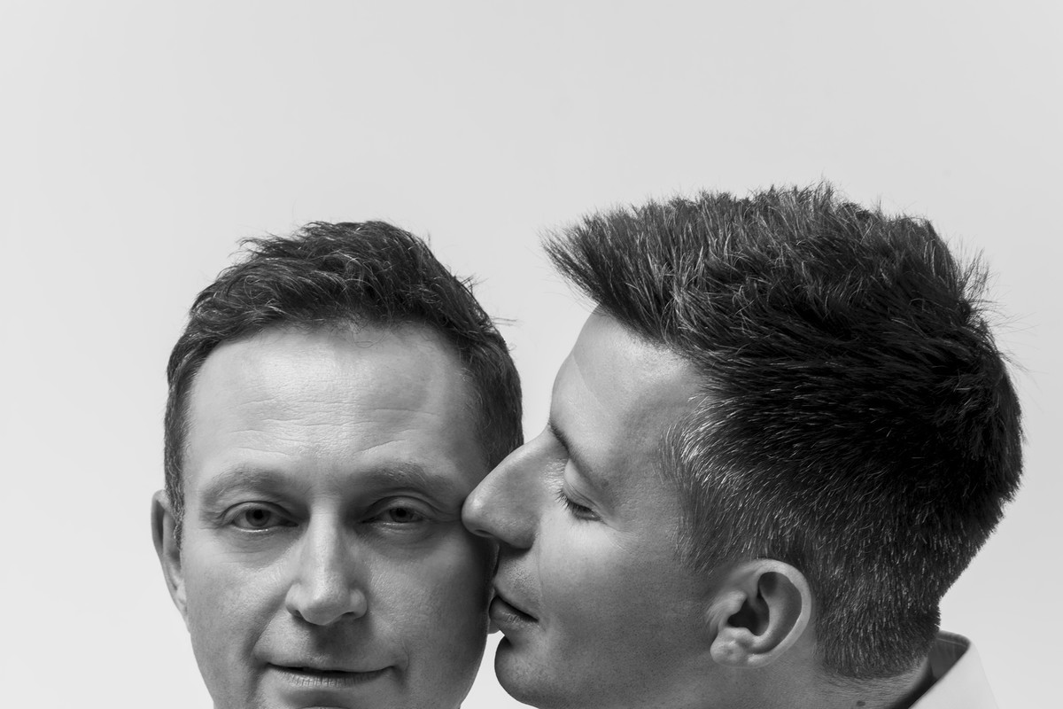 Znane pary jednopłciowe w sesji "Homosexual weddings"