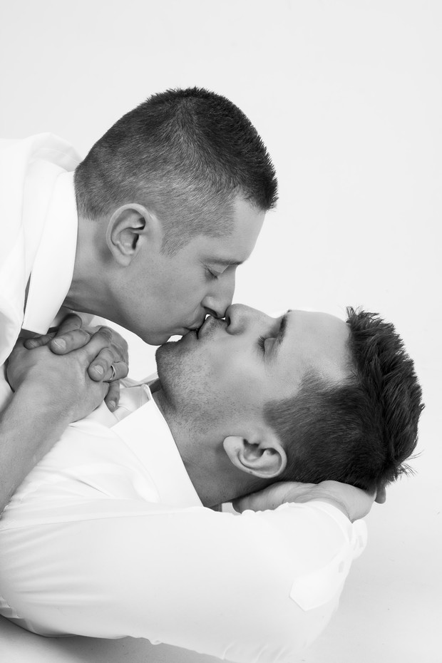 Znane pary jednopłciowe w sesji Homosexual weddings