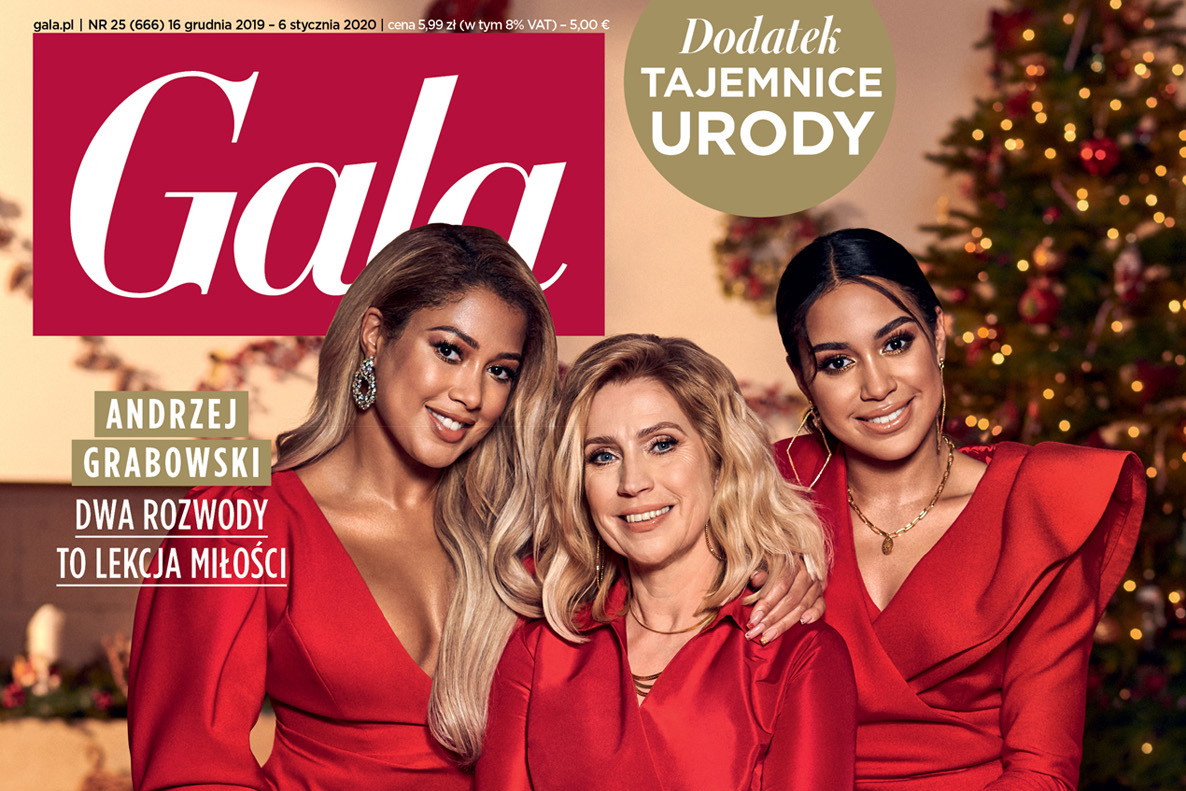 Patricia Kazadi z mamą i siostrą w "Gali"