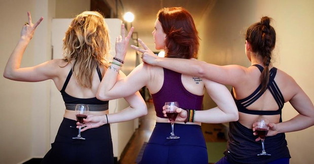 Drunk joga