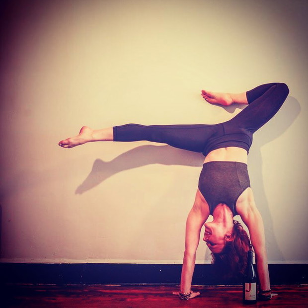 Drunk joga