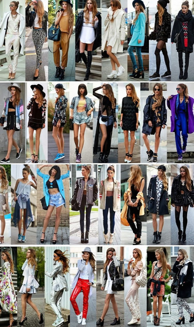 Stylizacje Julii Kuczyńskiej z bloga Maffashion