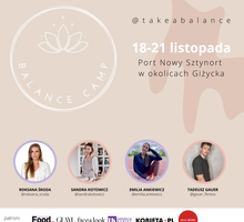 Złap balans i ciesz się zdrowiem – zaproszenie na „Balance Camp” Sandry Kotowicz i Roksany Środy