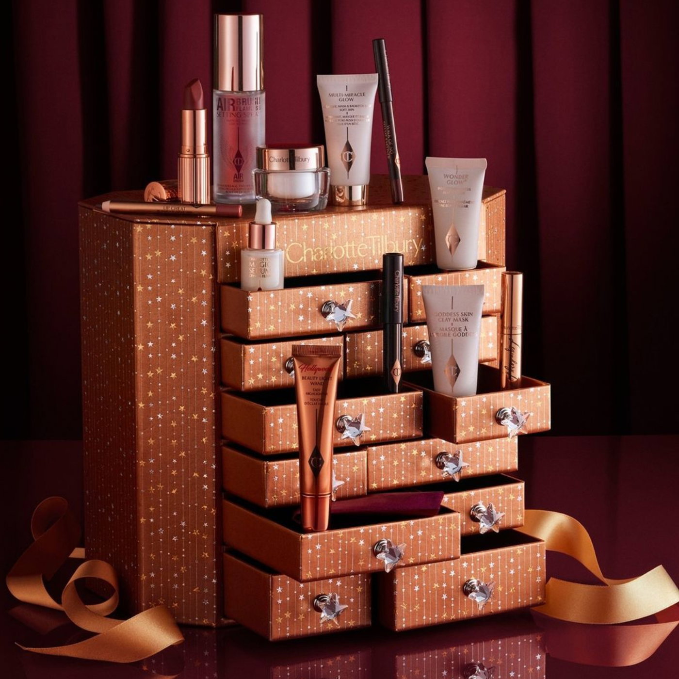 Kalendarz adwentowy z kosmetykami