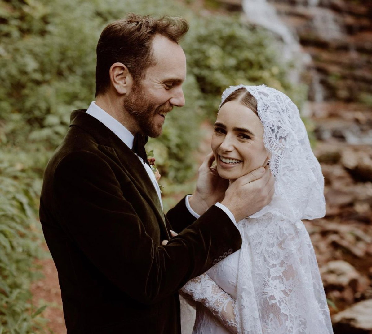 Lily Collins wzięła ślub