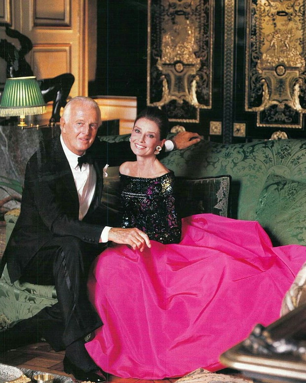Hubert de Givenchy i Audrey Hepburn