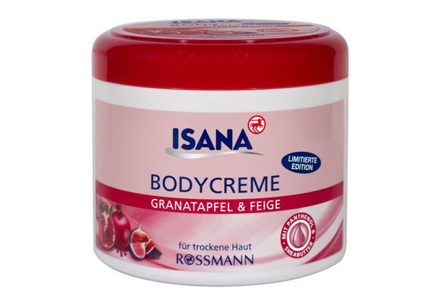 Krem do ciała Isana owoc granatu i figa