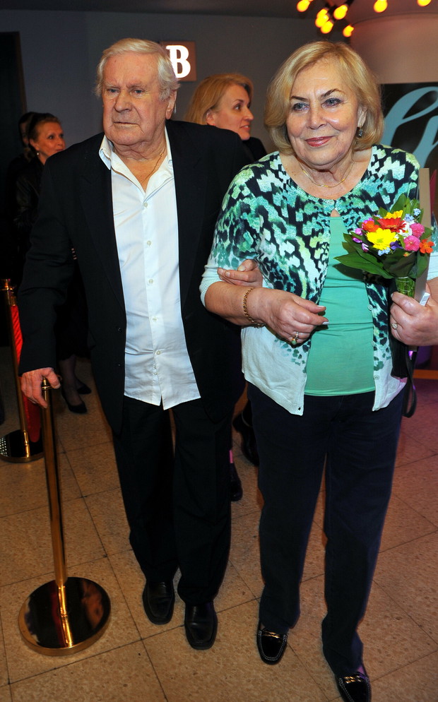 Wiesław Gołas i Maria Gołas