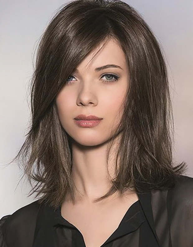 Włosy do ramion proste