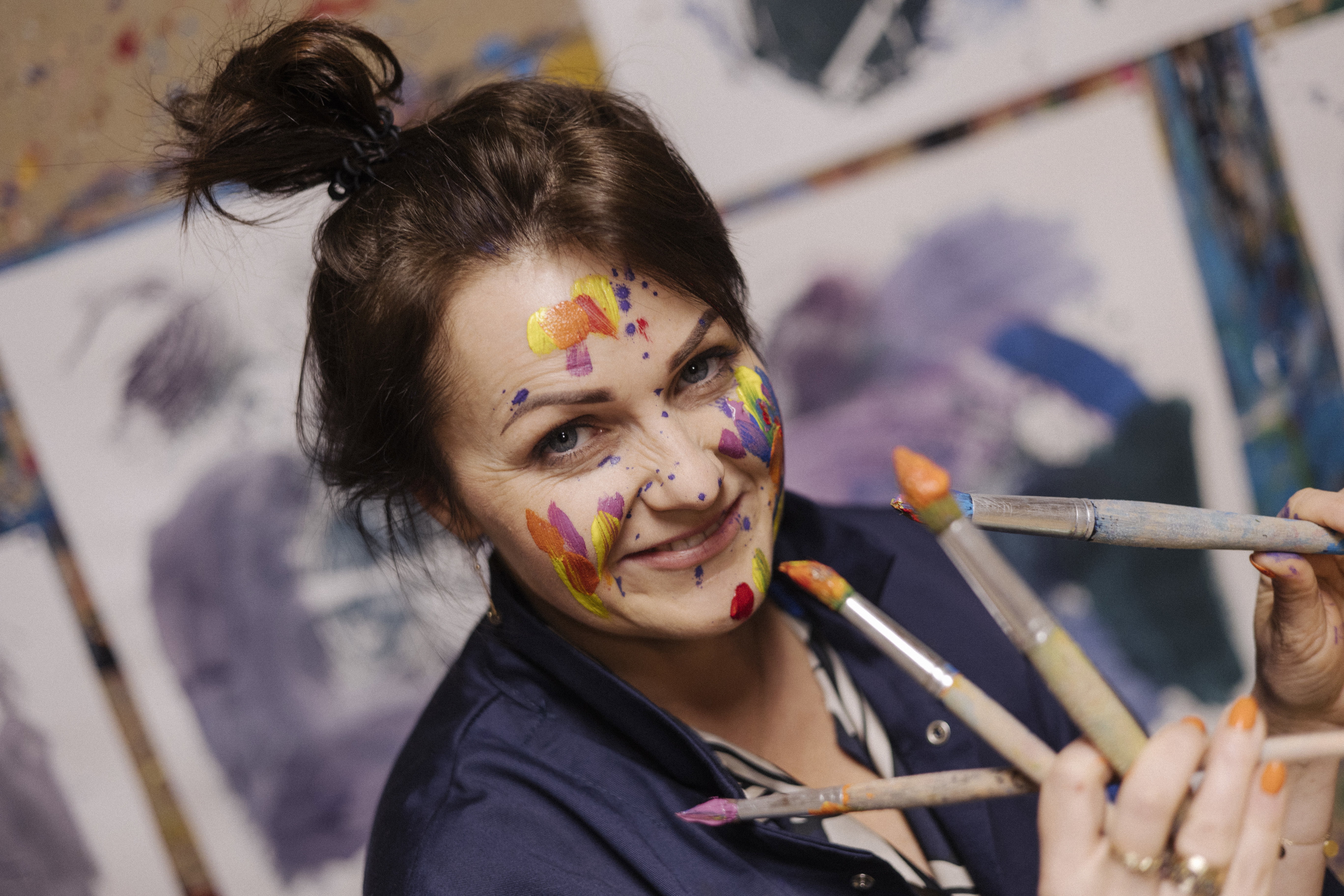 Edyta Anyszka, założycielka Malowni