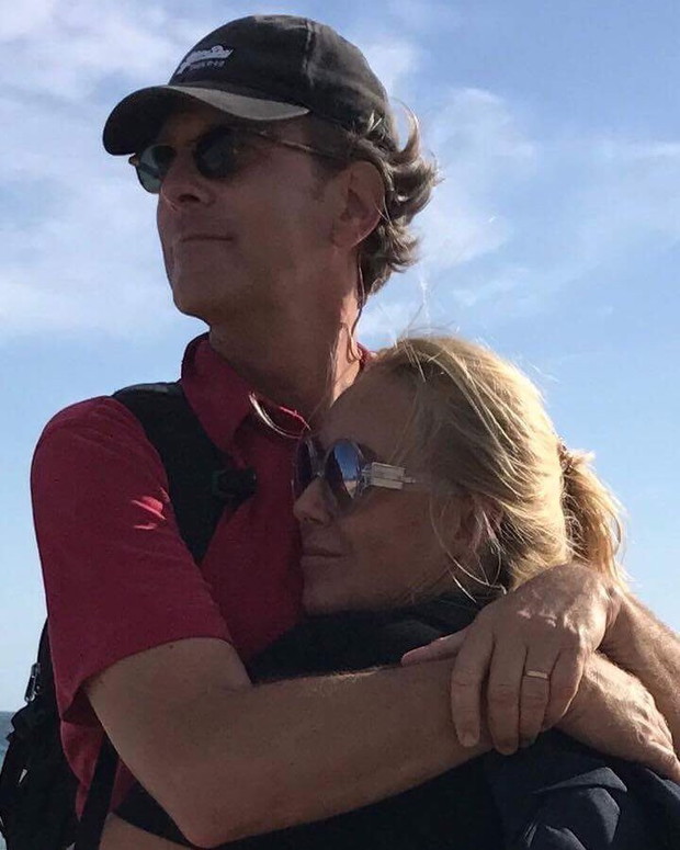 Agata Młynarska z mężem