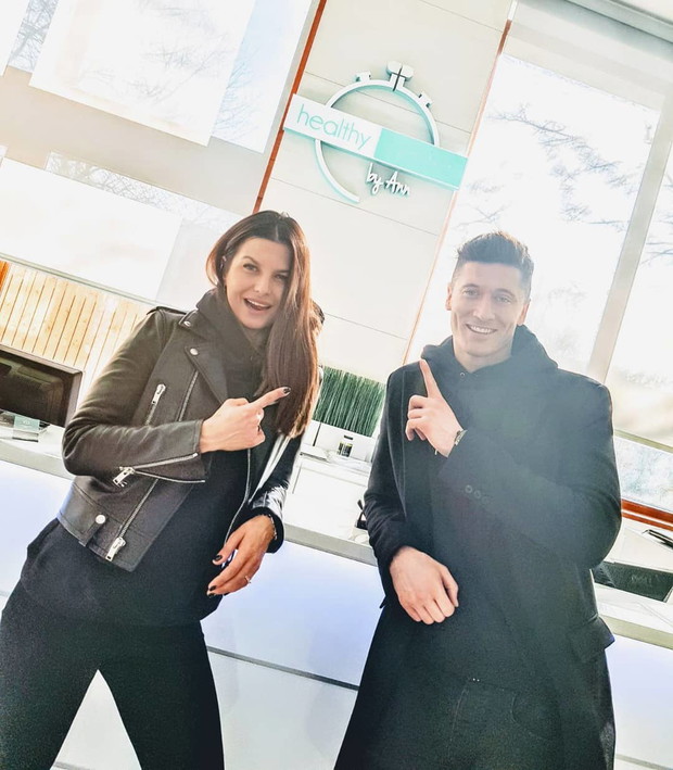 Anna Lewandowska i Robert Lewandowski