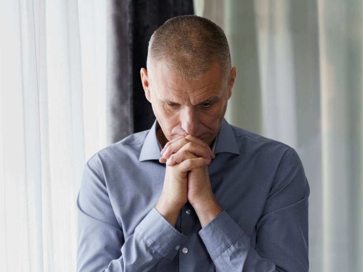 mężczyzna spadek po ojcu