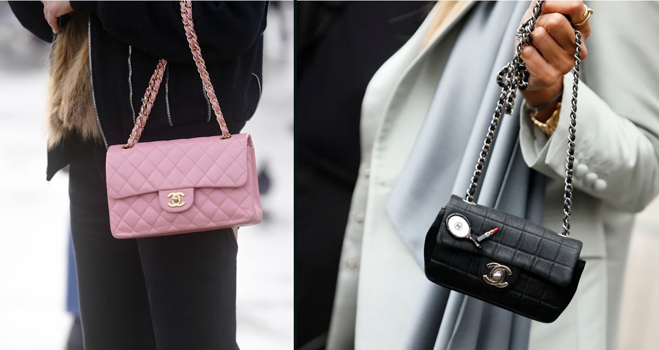 torebka na łańcuszku