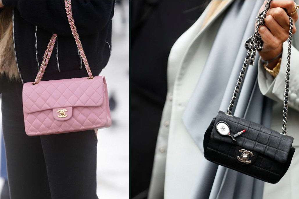 torebka na łańcuszku