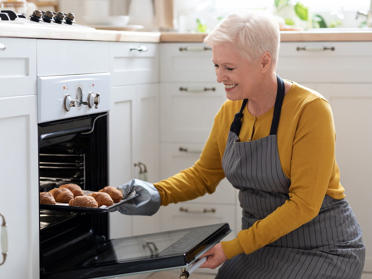 kobieta zepsuty piekarnik mąż